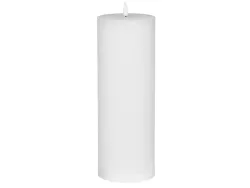 Kaheku LED Kerze Flaca Weiss H: 32 cm  | Schubiger Möbel