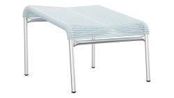 Schaffner Spaghetti-Fuss-Hocker Säntis Feuerverzinkt Blau | Schubiger Möbel