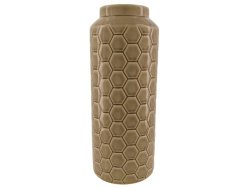 Dijk Vase Wabe Grau D: 40 cm  | Schubiger Möbel