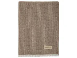 Eskitex AG Plaid Verbier 130x200 cm Braun | Schubiger Möbel