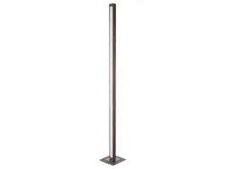 HerzBlut Stehlampe Leana Nussbaum B: 20cm Holzfarbig | Schubiger Möbel