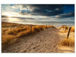 image LAND Bild mit Rahmen Sandweg Zum Meer 3  | Schubiger Möbel