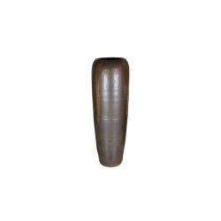 Decofinder Vase Ivana, Keramik, Sepia  | Schubiger Möbel