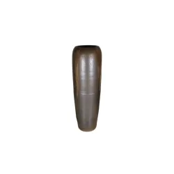 Decofinder Vase Ivana, Keramik, Sepia  | Schubiger Möbel