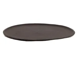 Dijk Tablett Oval Schwarz B: 31 cm  | Schubiger Möbel