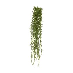 Decofinder Kunstblume Hänger Grünblatt Grün H: 74 cm  | Schubiger Möbel