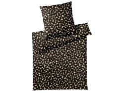 Elegante Bettwäsche Pebbles Schwarz  | Schubiger Möbel