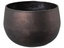 Gasper Gefäss Amaro Aluminium Schwarz H: 15 cm  | Schubiger Möbel