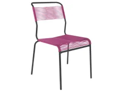 Schaffner Spaghetti-Stuhl Säntis Rosa | Schubiger Möbel