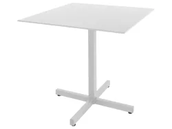 Schaffner Gartentisch Luzern Quadratisch Weiss | Schubiger Möbel