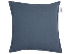 Stoeckel & Grimmler Kissenhülle Lino, Blau 38x38 cm  | Schubiger Möbel
