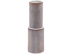 Edg Vase Keramik Streifen H: 31 cm  | Schubiger Möbel
