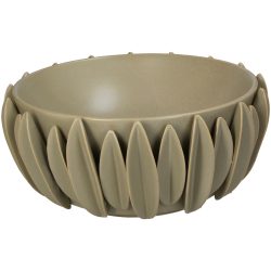 Kersten Schale Keramik, Beige H: 14 cm  | Schubiger Möbel