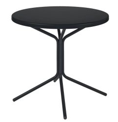 Schaffner Metall-Bistrotisch Pix Rund Schwarz | Schubiger Möbel