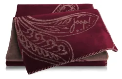 Biederlack Plaid Paisley Trend Rouge  | Schubiger Möbel