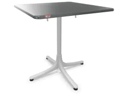 Schaffner Gartentisch Schaffhausen 70x70 cm Grau | Schubiger Möbel