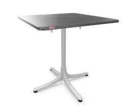 Schaffner Gartentisch Schaffhausen 70x70 cm Grau | Schubiger Möbel