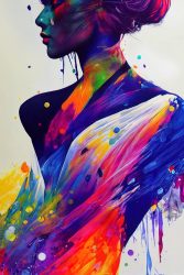 image LAND Acrylglasbild Farbumspielte Eleganz  | Schubiger Möbel
