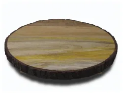Decofinder Untersetzer Holzscheiben D: 33 cm  | Schubiger Möbel