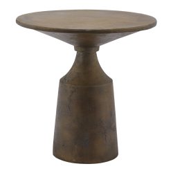 Edg Beistelltisch Metall Altgold B: 46 cm  | Schubiger Möbel