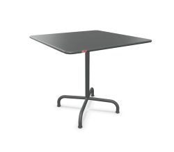 Schaffner Metall-Tisch Rigi Quadratisch Grau | Schubiger Möbel
