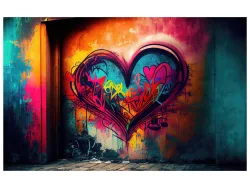image LAND Canvas Street Heart  | Schubiger Möbel