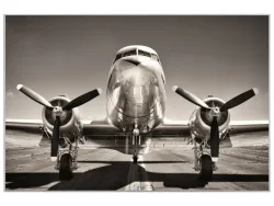 image LAND Bild mit Rahmen Flugzeug  | Schubiger Möbel