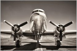 image LAND Bild mit Rahmen Flugzeug  | Schubiger Möbel