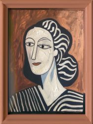image LAND Gemälde Brown Lady  | Schubiger Möbel