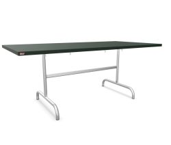 Schaffner Metall-Tisch Säntis Feuerverzinkt Grün | Schubiger Möbel