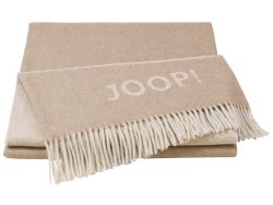 Biederlack Plaid Fine Creme-Natur 130x180 cm Beige | Schubiger Möbel