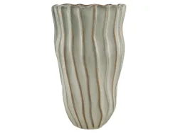 Decofinder Vase Keramik Weiss H: 31 cm  | Schubiger Möbel