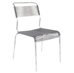 Schaffner Spaghetti-Stuhl Säntis Feuerverzinkt Grau | Schubiger Möbel