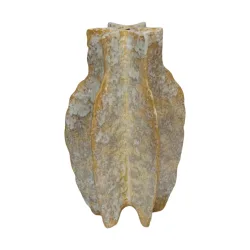 Decofinder Vase Keramik, Gebrochen Weiss  | Schubiger Möbel