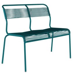 Schaffner Spaghetti-2er-Bank Säntis Blau | Schubiger Möbel