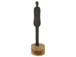 Decofinder Figur Mensch Schwarz H: 31 cm  | Schubiger Möbel