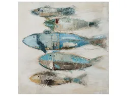 image LAND Bild Fischschwarm 1  | Schubiger Möbel
