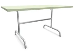 Schaffner Metall-Tisch Säntis Feuerverzinkt Grün | Schubiger Möbel