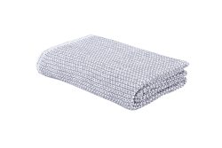 ESKIMO - Decke ASCONA - Baumwolle - anthrazit/weiss - 150/210 cm
