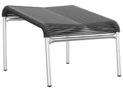Schaffner Spaghetti-Fuss-Hocker Säntis Feuerverzinkt Grau | Schubiger Möbel