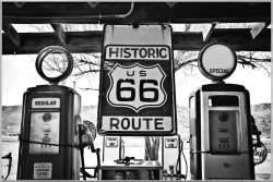 image LAND Bild mit Rahmen Route 66  | Schubiger Möbel