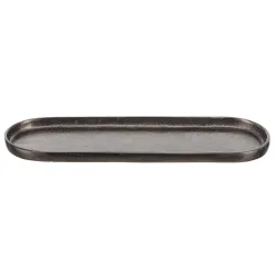 Gasper Schale Aluminium, Schwarz  | Schubiger Möbel