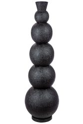 Gilde Vase Rotonda, Schwarz H: 112 cm  | Schubiger Möbel