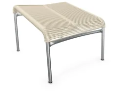 Schaffner Spaghetti-Fuss-Hocker Säntis Feuerverzinkt Beige | Schubiger Möbel