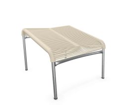 Schaffner Spaghetti-Fuss-Hocker Säntis Feuerverzinkt Beige | Schubiger Möbel