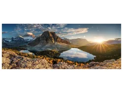 image LAND Digitaldruck auf Glas Bergpanorama mit See  | Schubiger Möbel