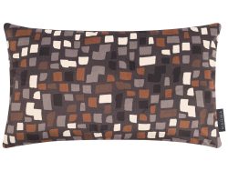 Magma Kissenhülle Mosaic Anthrazit 30x50 cm  | Schubiger Möbel