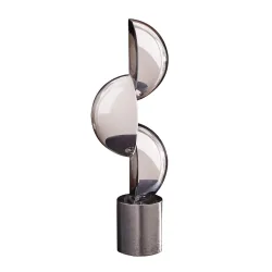 Gilde Figur Harpo Glas Art Schwarz Weiss H: 33 cm  | Schubiger Möbel