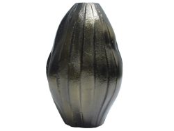 Decofinder Vase Metall Antikmessing H: 20 cm  | Schubiger Möbel