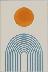 image LAND Bild mit Rahmen Orange Dot  | Schubiger Möbel